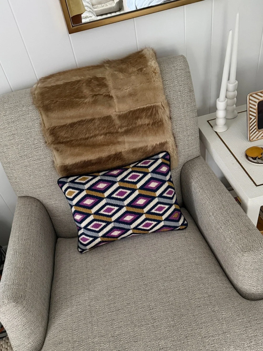 Jonathan Adler Geometric Throw Pillow